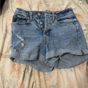 Old Navy high waisted O.G. Straight secret-smooth pocket shorts